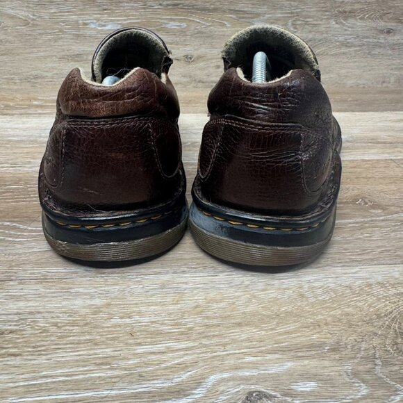Dr. Martens Brown Leather Apron Loafers Men's Size 14 - Picture 3 of 7